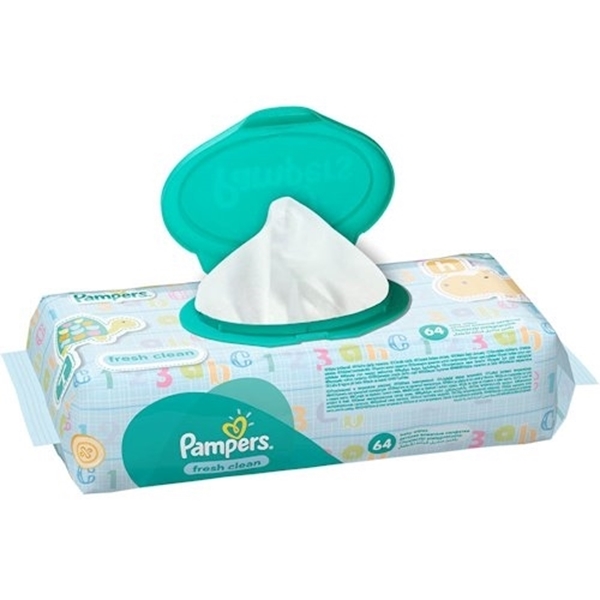 Εικόνα από PAMPERS FRESH CLEAN BABY WIPES 64 WIPES