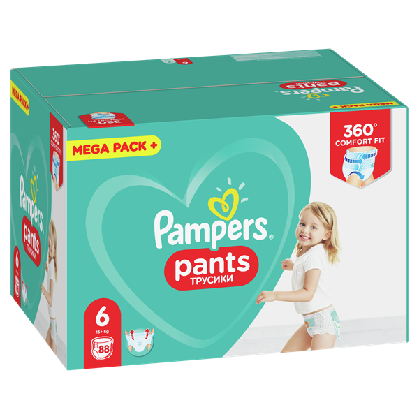 Εικόνα από Pampers pants No6 (16+kg) συσκ.88τεμ mp