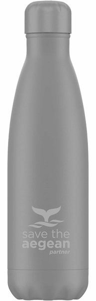 Εικόνα από Estia Travel Flask Save The Aegean Grey Matte 0.5lt