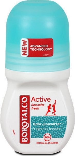 Εικόνα από Borotalco Active Sea Salts Fresh Alcohol Free 48h Deo Roll-On 50ml