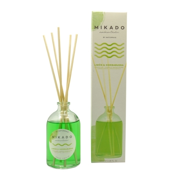 Εικόνα από Naturmais Αρωματικό Χώρου με Sticks Mikado limon&hierbabuena  100ml