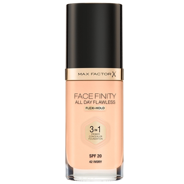 Εικόνα από Max Factor Facefinity All Day Flawless 3 In 1 Foundation Spf20 42 Ivory 30ml