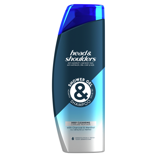 Εικόνα από Head & Shoulders 3-1 Αφρόλουτρο & Σαμπουάν Bαθύς Kαθαρισμός 360ml