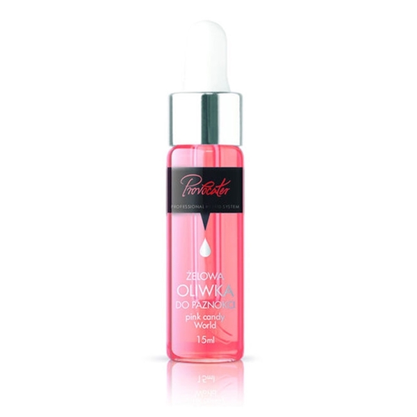 Εικόνα από Provocater - Olive Oil Gel for Nails - Pink Candy World 15ml