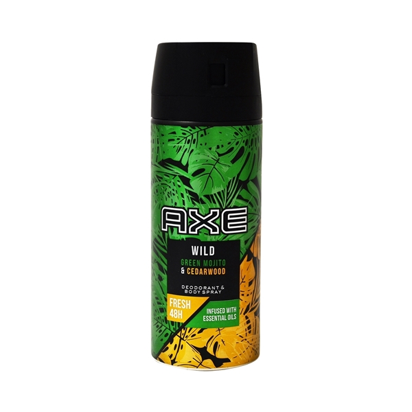 Εικόνα από Axe Wild Green Mojito & Cedarwood 48h Fresh Deodorant & Bodyspray 150ml