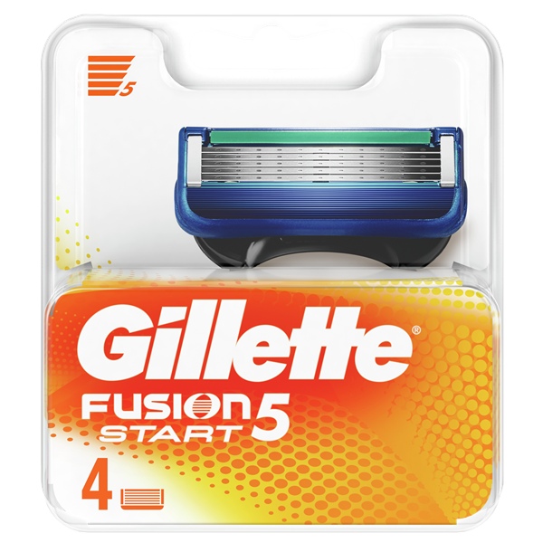 Εικόνα από Gillette Aνταλλακτικά Fusion Start Blister 4 Tεμαχίων