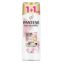 Εικόνα της Pantene Σαμπουάν Biotin Rose Water Lift & Volume (Γεμάτα και Μακριά) 300ml(1+1 Δώρο)