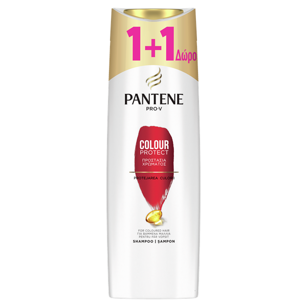 Εικόνα από Pantene Σαμπουάν Χρώμα & Προστασία 360ml(1+1 Δώρο)