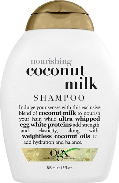 Εικόνα από Ogx Nourishing + Coconut Milk Shampoo 385ml