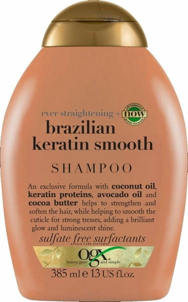 Εικόνα από Ogx Ever Straightening + Brazilian Keratin Smooth Shampoo 385ml