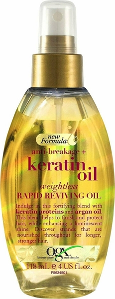 Εικόνα από Ogx Anti-Breakage + Keratin Oil Weightless Rapid Reviving Oil Spray 118ml