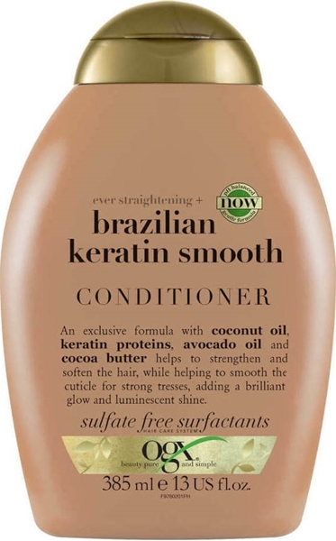 Εικόνα από Ogx Brazilian Keratin Smooth Conditioner 385ml