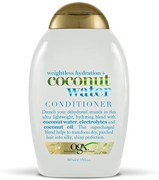 Εικόνα από Ogx Weightless Hydration Coconut Water Conditioner 385ml