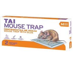 Εικόνα της Tai Trap Ποντικοπαγίδα με Kόλλα Μaxi 2 Φύλλα