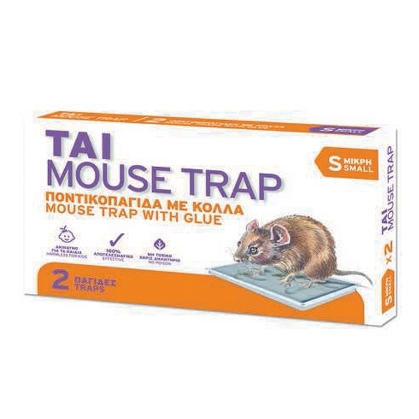 Εικόνα από Tai Trap Ποντικοπαγίδα με Kόλλα Mικρή 2 Φύλλα