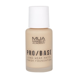 Εικόνα της Mua Makeup Academy Pro Base Long Wear Matte Finish Foundation 130 30ml