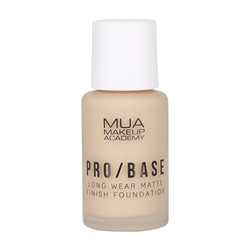 Εικόνα της Mua Makeup Academy Pro Base Long Wear Matte Finish Foundation 130 30ml