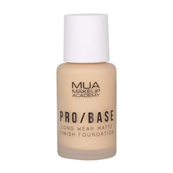 Εικόνα της Mua Makeup Academy Pro Base Long Wear Matte Finish Foundation 150 30ml