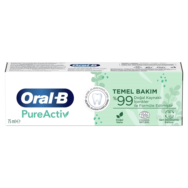 Εικόνα από Oral-B PureActiv Essential Care για Καθημερινή Προστασία & Φρεσκάδα 75ml