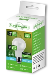 Εικόνα της Cleverplanet Λάμπα Led 7W/E27 Ψυχρό Φως