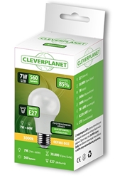 Εικόνα της Cleverplanet Λάμπα Led 7W/E27 Θερμό Φως