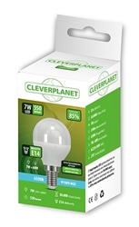 Εικόνα της Cleverplanet Σφαιρικό Led 7W/Ε14 Ψυχρό Φως