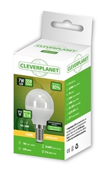 Εικόνα της Cleverplanet Σφαιρικό Led 7W/Ε14 Θερμό Φως