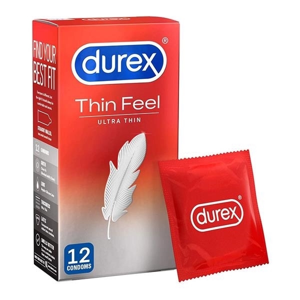Εικόνα από Durex Thin Feel Ultra Thin 12 Τεμαχίων