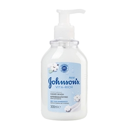 Εικόνα της Johnson's Kρεμοσάπουνο Vita-Rich Με Γάλα Βαμβακιού 300ml