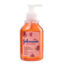 Εικόνα της Johnson's Kρεμοσάπουνο Vita-Rich Με Ρόδι 300ml