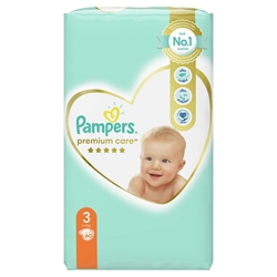 Εικόνα της Pampers Premium Care No3 (6-10kg) 60 Tεμαχίων Jumbo