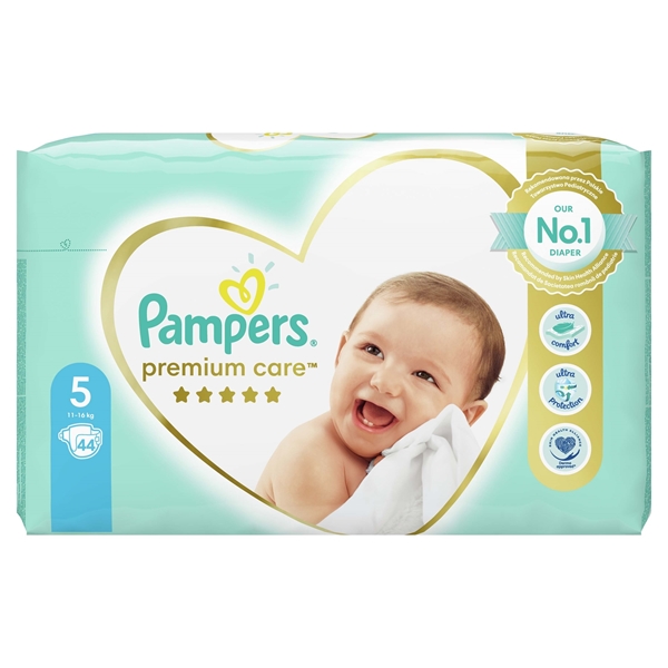 Εικόνα από Pampers Premium Care No5 (11-16kg) 44 Tεμαχίων Jumbo