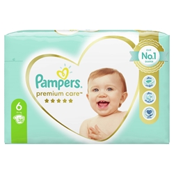 Εικόνα της Pampers Premium Care Νο6 (13+kg) Συσκ.38 Tεμαχίων Jumbo