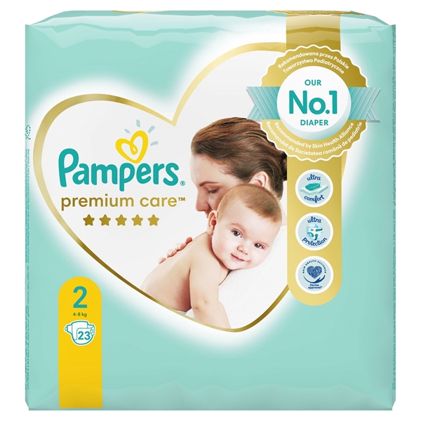 Εικόνα από Pampers Premium Care Νο2 (4-8kg) 23 Tεμαχίων cp