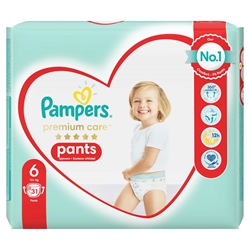 Εικόνα της Pampers Premium Pants No6 (15+kg) 31 Tεμαχίων Jumbo
