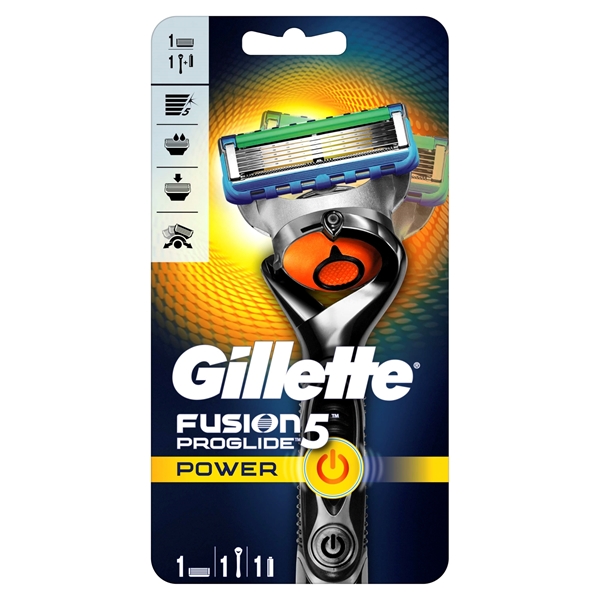 Εικόνα από Gillette Fusion5 ProGlide Power Ξυραφάκι Πολλαπλών Χρήσεων (Μηχανή 1+ Αντ/κο)