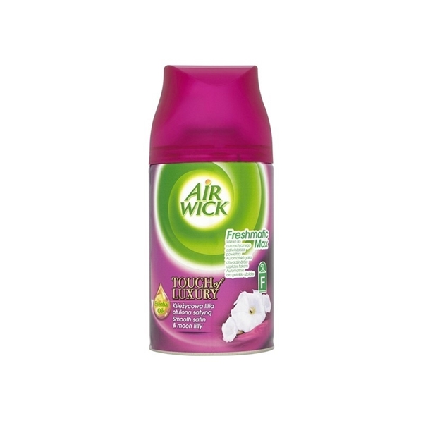 Εικόνα από Airwick Αρωματικά Χώρου Ανταλλακτικό Freshmatic Smooth Satin & Moon Lilly 250ml