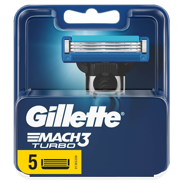 Εικόνα από Gillette Aνταλλακτικά Mach3 Turbo 5 Tεμαχίων