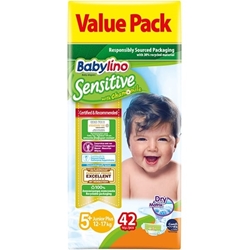 Εικόνα της Babylino Sensitive No5+ 42Tεμ 12-17kg