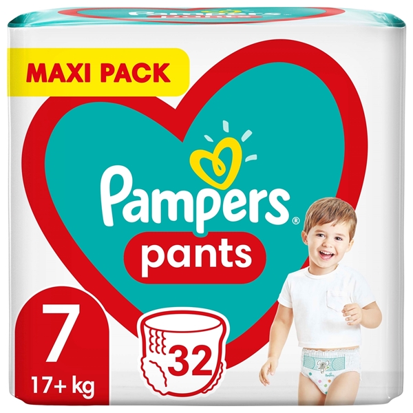 Εικόνα από Pampers Pants Νο 7 (17+kg) Συσκ.32 Tεμαχίων Maxi