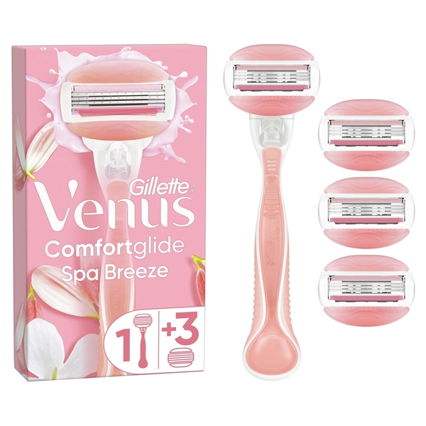 Εικόνα από Gillette Spa Brezze Ανταλλακτικά Ξυραφάκια 4 Τεμαxίων + Μηχανή Δώρο