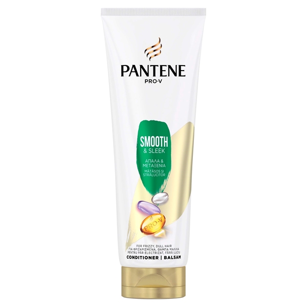 Εικόνα από Pantene Smooth & Silk Conditioner για Ενυδάτωση για Όλους τους Τύπους Μαλλιών 220ml