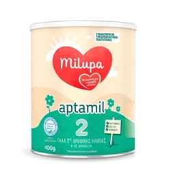 Εικόνα της Milupa Aptamil 2 Βρεφικό Γάλα Από 6 Μηνών 400gr