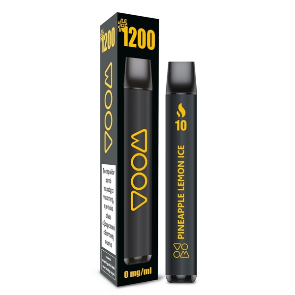 Εικόνα από Voom Disposable Vape 10 Pineaple Ice Ηλεκτρονικό Τσιγάρο μίας Χρήσης 4ml Χωρίς Νικοτίνη 1400 Puffs