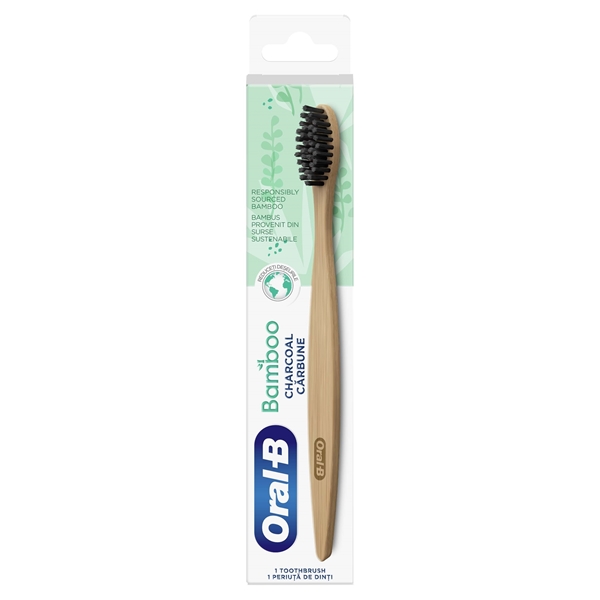 Εικόνα από Oral-B Oδοντόβουρτσα Bamboo Charcoal Soft 40 1 Tεμαχίου