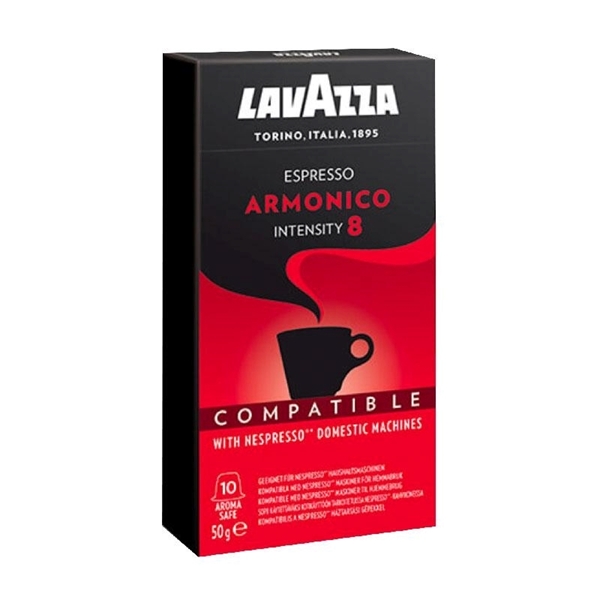 Εικόνα από Lavazza Κάψουλες Espresso Armonico Συμβατές με Μηχανή Nespresso 10caps