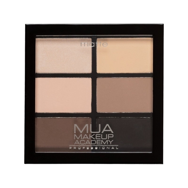 Εικόνα από Mua Makeup Academy Natural Essentials 6 Shade Matte Παλέτα Σκιών Ματιών 7.8gr