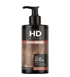 Εικόνα της Farcom HD Hair Color Refresh Mask Warm Brown 400ml