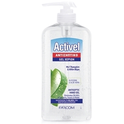 Εικόνα της Farcom Activel Plus Gel Καθαρισμού Χεριών 1000ml