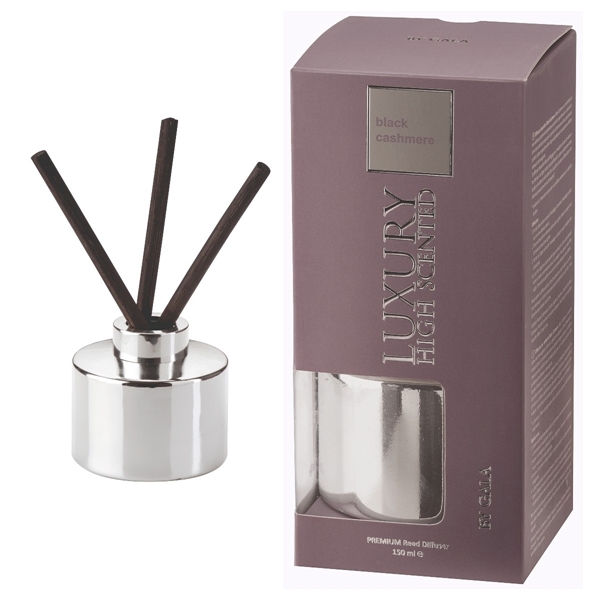 Εικόνα από Diffuser Luxury Black Cashmere 150 ml με 3 Ξυλάκια 8.5x7.5cm